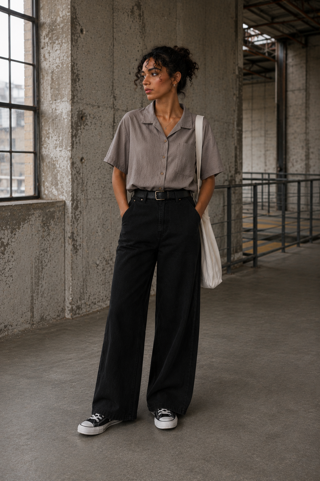 Urban Forge Button Up Blouse
